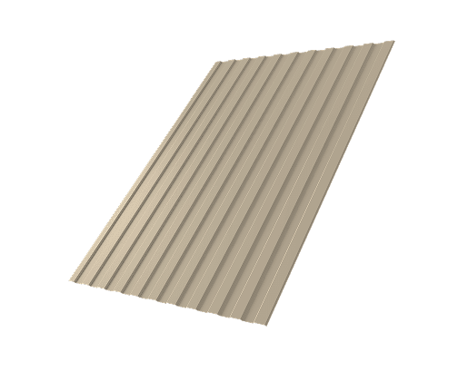 image 3 (6) Металлочерепица "Кредо" ("Kredo") v01 0,5 Satin RAL 8017 шоколад